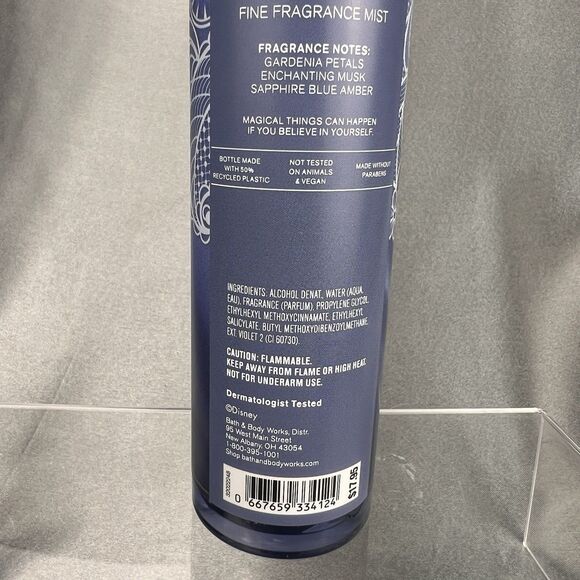 2pc Set Disney Cinderella Bath & Body Works‎ 8 oz Shimmer Mist + 10 oz Body Wash - Picture 15 of 15
